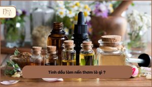 tinh dầu làm nến thơm