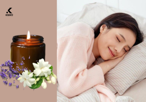nến thơm hỗ trợ giấc ngủ